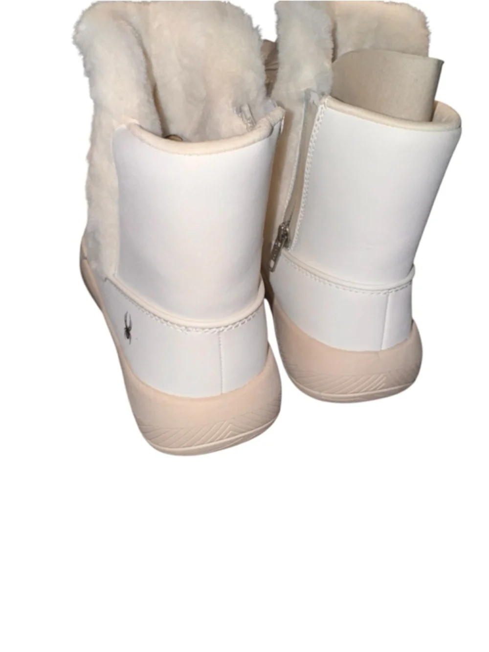 Women's Spyder Lumi Winter Boots 8.5 White Beige